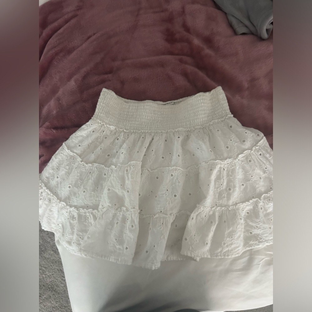 White summer skirt